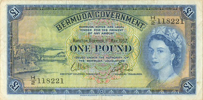 Bermuda P-20c - Foreign Paper Money